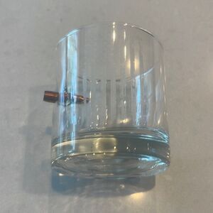 Benshot drink glass patriotic American flag with bullet, so cool. Great gift.